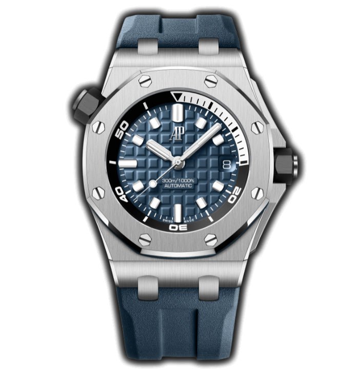 12403.jpg Diver Stainless Steel 42mm Blue Dial - Image 1