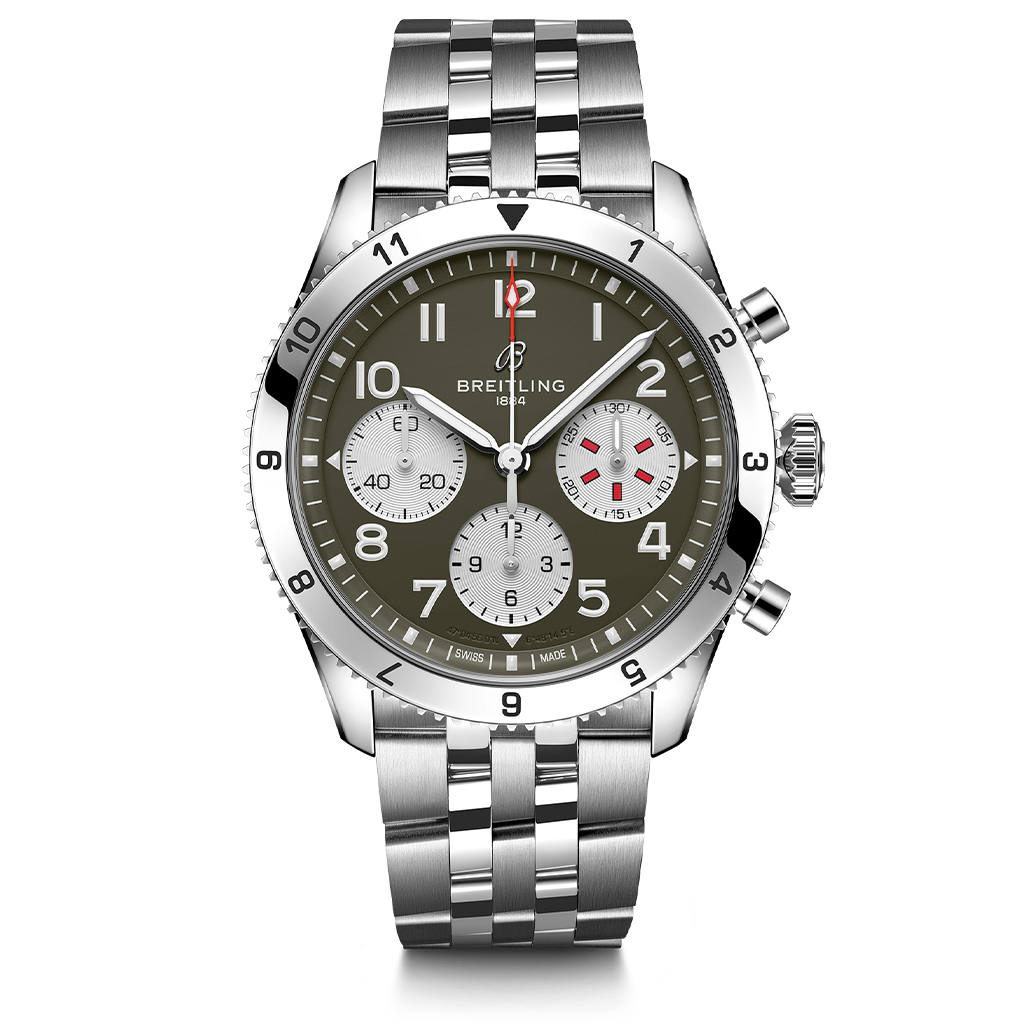 13_1_A233802A1L1A1.png Classic AVI Chronograph 42 Curtiss Warhawk A233802A1L1A1 - Image 1