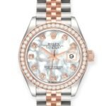 Rolex Datejust 28mm 279381 Steel Rose Gold Mother of Pearl Diamond Ladies Watch - Image 2