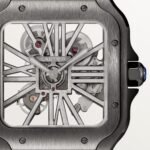 Santos de Cartier skeleton watch CRWHSA0009 - Image 8