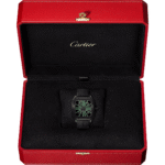 Santos de Cartier skeleton watch CRWHSA0009 - Image 3