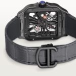 Santos de Cartier skeleton watch CRWHSA0009 - Image 6