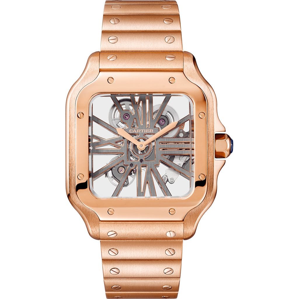 CRWHSA0016_26_png.jpg Santos de Cartier watch CRWHSA0016 - Image 1