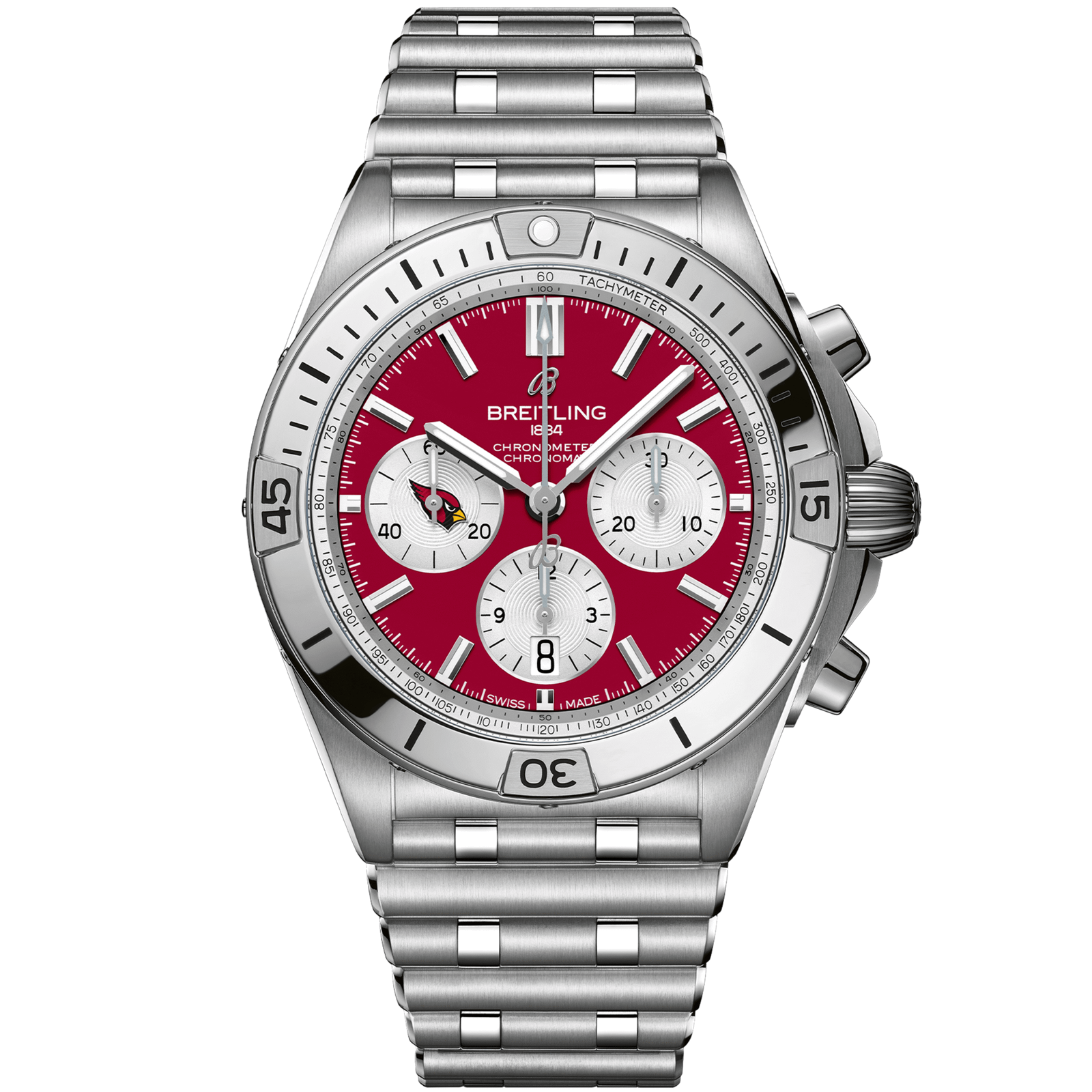 Chronomat_B0142_AB01342B1K6A1_STEEL_ARIZONA_CARDINALS_DIGITAL-scaled-1.png Chronomat B01 42 NFL Arizona Cardinals Edition AB01342B1K6A1 - Image 1