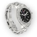 Breitling Super Avenger A13370 Black Dial Chronograph Steel Mens Watch - Image 5
