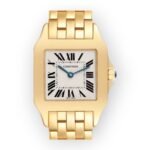 Cartier Santos Demoiselle Midsize W25062X9 Yellow Gold Ladies Watch - Image 3