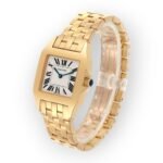 Cartier Santos Demoiselle Midsize W25062X9 Yellow Gold Ladies Watch - Image 5