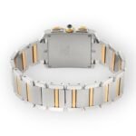 Cartier Tank Française Chronograph W51004Q4 28mm White Dial With Stainless Steel and Yellow Gold Bracelet - Image 7