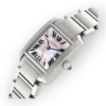 Cartier Tank Francaise Small W51008Q3 25mm Pink Mother Of Pearl Dial - Image 2