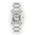 Cartier Tank Francaise Small Watch W51008Q3 25mm White Dial - Image 3