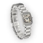 Cartier Tank Francaise Small Watch W51008Q3 25mm White Dial - Image 5