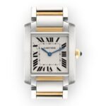 Cartier Tank Francaise Steel Yellow Gold Watch W51006Q4 - Image 2