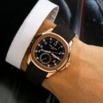 Patek Philippe Aquanaut 5164R Travel Time Rose Gold Mens Watch - Image 2