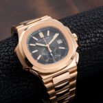 Patek Philippe Nautilus 5980/1R-001 Chronograph Date Rose Gold Watch (2022-2024) - Image 2