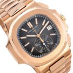 Patek Philippe Nautilus 5980/1R-001 Chronograph Date Rose Gold Watch (2022-2024) - Image 3