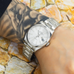 Rolex 36mm Oyster Perpetual 126200 with Silver Dial - Image 6