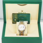 Rolex 36mm Stainless Steel & Everose Gold Datejust 126201 with Silver Fluted Dial and Oyster Bracelet (Year: 2022-2025) - Image 6