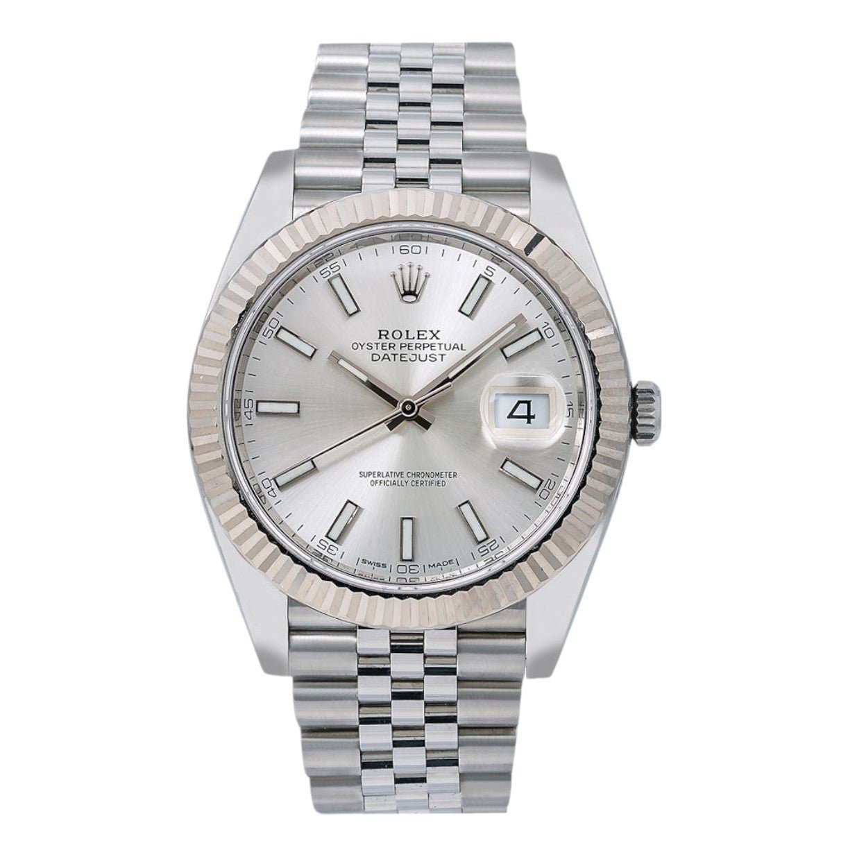 Pre-Owned-Rolex-Datejust-126334-41mm-Silver-Dial-With-Stainless-Steel-Jubilee-JD-Watches-NY.jpg Rolex Datejust 126334 41mm Silver Dial With Stainless Steel Jubilee - Image 1