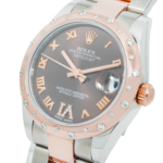 Rolex Datejust 31mm 178341  Diamond Bezel, Two Tone Stainless Steel & 18K Rose Gold Oyster Bracelet - Image 2