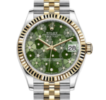 Rolex Datejust 31mm – Steel & 18K Yellow Gold – Green Floral Motif Dial – Jubilee Bracelet – Ref. 278273 (2020 to 2023) - Image 2