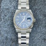 Rolex Datejust 36 126234 – Blue Fluted Dial, White Gold Fluted Bezel, Oyster Bracelet - Image 6