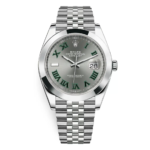 Rolex Datejust 41 – Stainless Steel with Wimbledon Dial and Jubilee Bracelet Ref. 126300