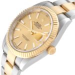 Rolex Datejust 41 Steel Yellow Gold 126333 Champagne Dial Mens Watch - Image 5