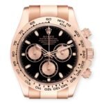 Rolex Daytona 116505 Black Dial Rose Gold Mens Watch - Image 2