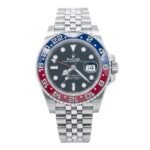 Rolex GMT Master II 126710BLRO Stainless Steel Jubilee Bracelet Blue Red Pepsi Bezel