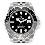 Rolex GMT Master II 126710GRNR 'Bruce Wayne' Stainless Steel Jubilee - Image 2
