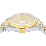 Rolex Men's Datejust 16013 Champagne Diamond Dial – Stainless Steel & 18k Yellow Gold – 36mm (Between 1977 & 1988) - Image 3