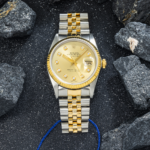 Rolex Men's Datejust 16013 Champagne Diamond Dial – Stainless Steel & 18k Yellow Gold – 36mm (Between 1977 & 1988) - Image 5