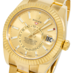 Rolex Sky-Dweller 326938 42mm 18k Yellow Gold Champagne Dial with Champagne Hour Markers – Oyster Bracelet (Year: 2020-2024) - Image 2