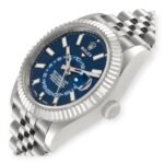Rolex Sky Dweller Stainless Steel Blue Dial Jubilee Bracelet 326934 - Image 3
