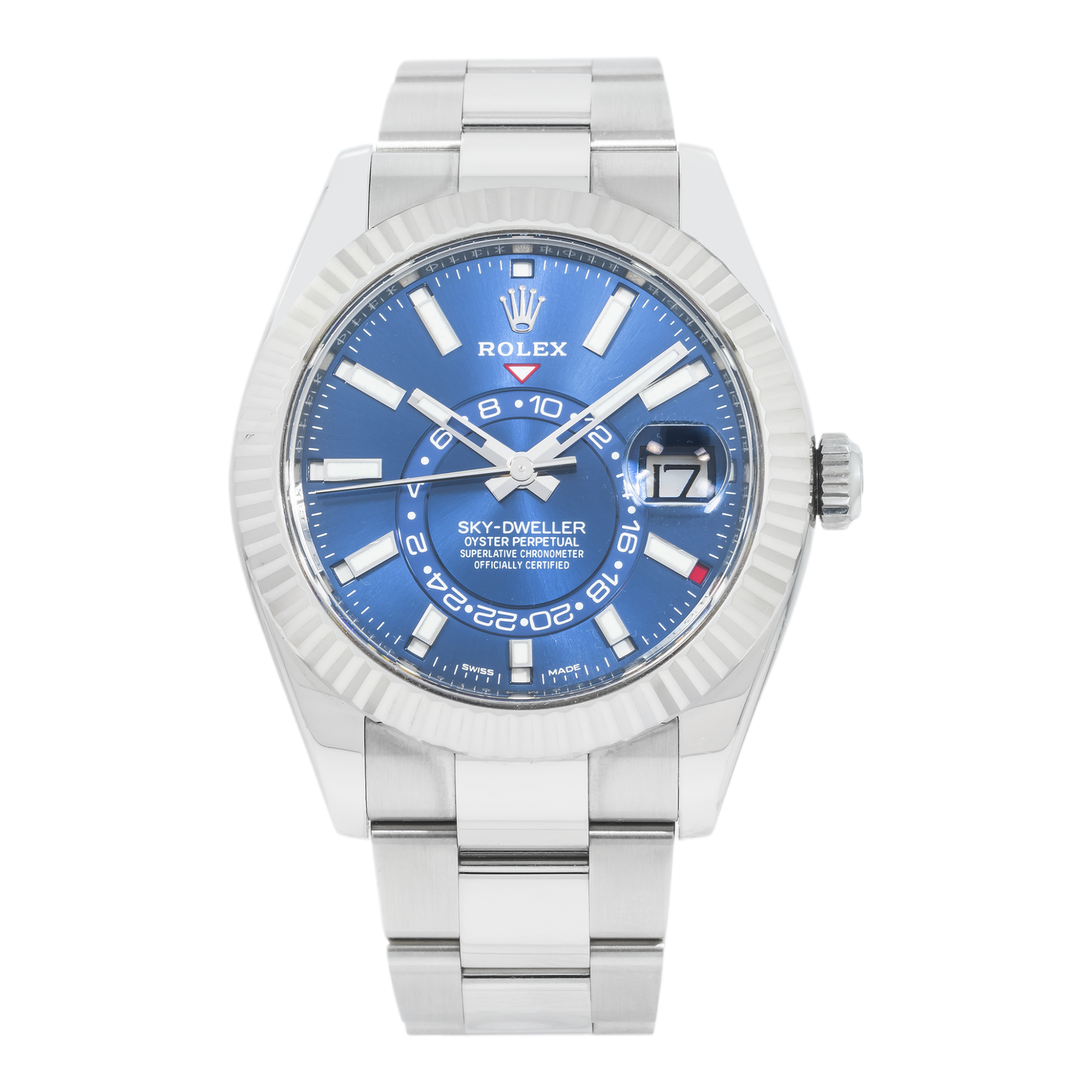 Pre-Owned-Rolex-Sky-Dweller-Stainless-Steel-Blue-Dial-Oyster-Bracelet-326934-JD-Watches-NY.png Rolex Sky Dweller Stainless Steel Blue Dial Oyster Bracelet 326934 - Image 1
