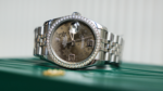 Rolex Datejust 36mm – Bronze Floral Motif Dial with Diamond Bezel | Ref. 116244 - Image 5