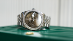 Rolex Datejust 36mm – Bronze Floral Motif Dial with Diamond Bezel | Ref. 116244 - Image 3