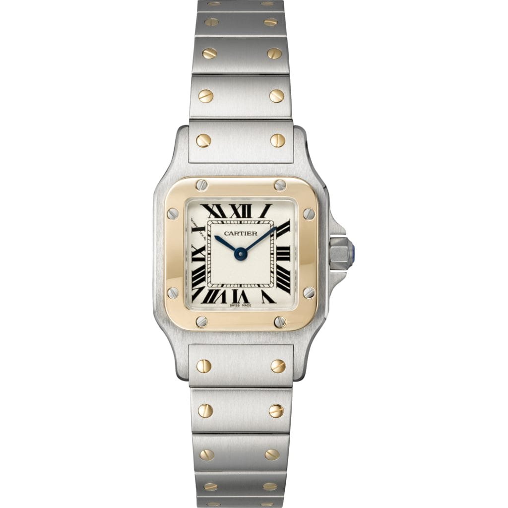Untitled-1_46f4f295-d12b-40ad-b34a-8e74fa10a3d9.jpg Santos de Cartier Galbée Watch SM W20012C4 - Image 1