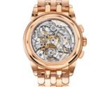 41mm Perpetual Calendar Chrono 18k Rose Gold Ebony Black Dial On Bracelet - Image 5